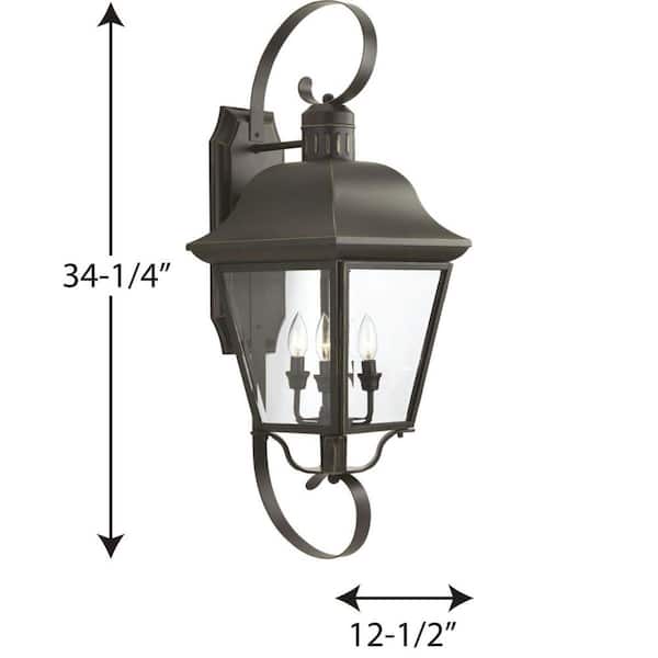 Progress Lighting Derby LED 10-in W Antique Bronze Outdoor Flush Mount Light ENERGY STAR Progress Lighting Derby LED 10-in W Antique Bronze Outdoor Flush Mount Light ENERGY STAR