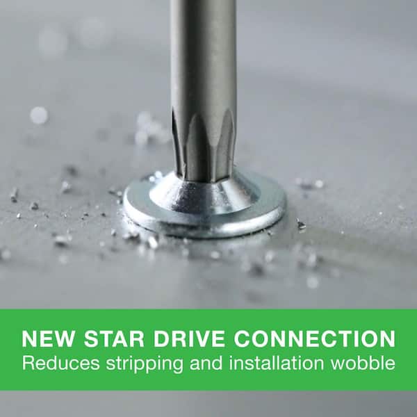 Teks #8 x 3/4 in. Star Drive Low Profile Head Self Drilling Sharp