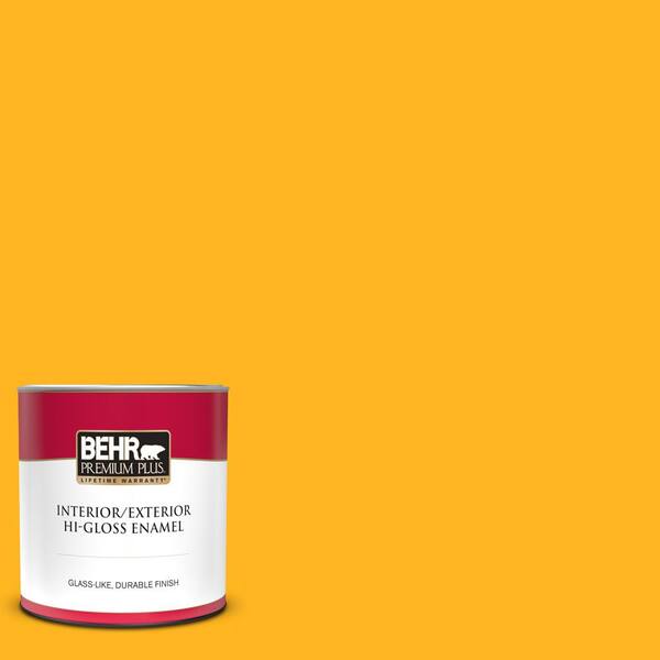 behr extreme yellow