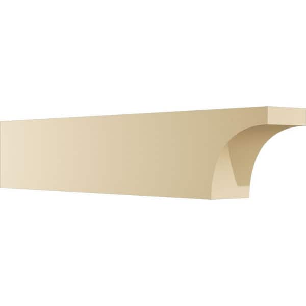 Ekena Millwork Standard Huntington 5 in. W x 8 in. H x 42 in. D Signature Urethane Rafter Tail Outlooker