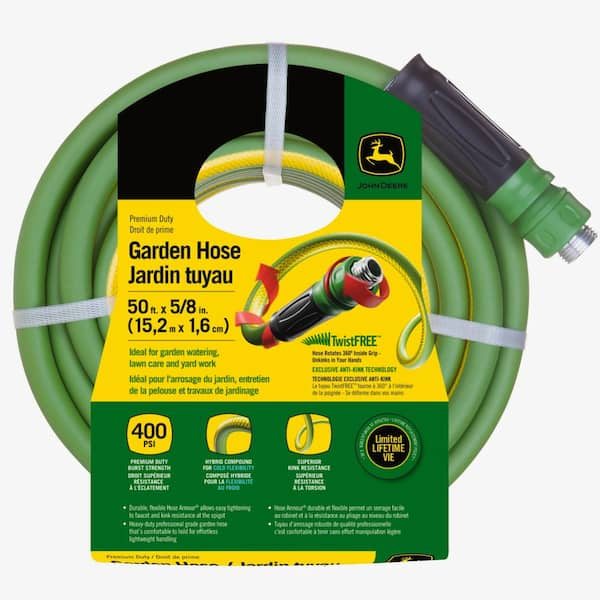 5/8 in. x 50 ft. Heavy Duty Hybrid Watering Hose