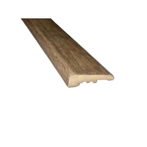 Oak Geneva 3/8 in. Thick x 1-7/16 in. Wide x 94 in. Length Square Nose / End Cap Molding