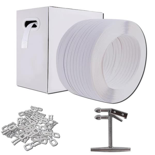 Angel Sar 2600 ft. x 1/2 in. 520 lb. Packaging Banding Strap, Polypropylene Banding Strapping Kit for Securing Pallet or Carton