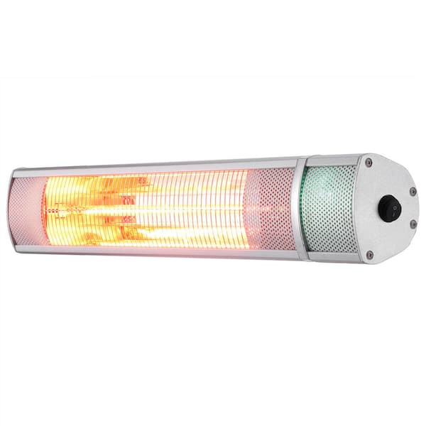 FUFU&GAGA 1500-Watt Wall Radiant Heater Electric Indoor/Outdoor Carbon Tech Portable Heater with Remote Control