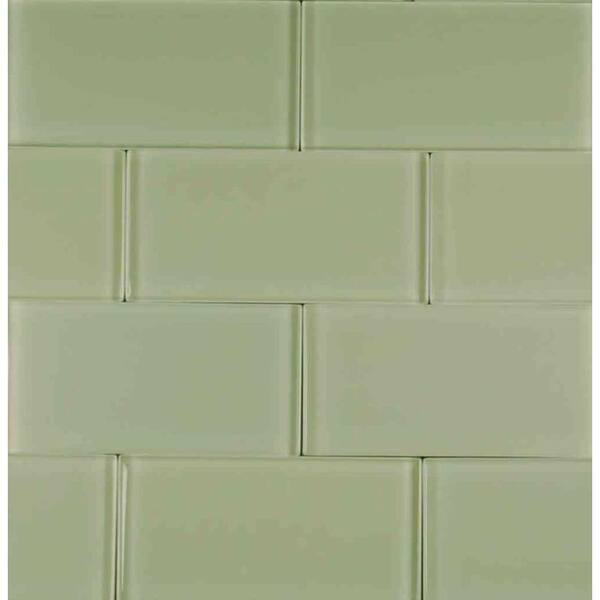 Epoch Architectural Surfaces Riverz Okavango-1453 Glass Subway Tile 3 in. x 6 in. (5 Sq. Ft./Case)-DISCONTINUED
