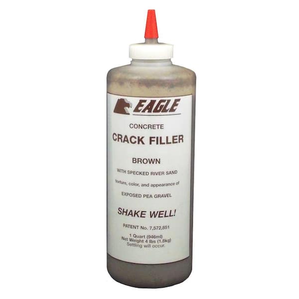 Eagle 1 qt. Bottle of Crack Filler for Brown Exposed Aggregate Concrete