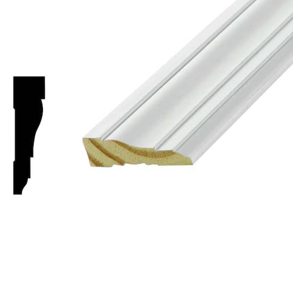 Woodgrain Millwork WM 361 11/16 in. x 2-1/2 in. Primed Finger-Jointed Casing