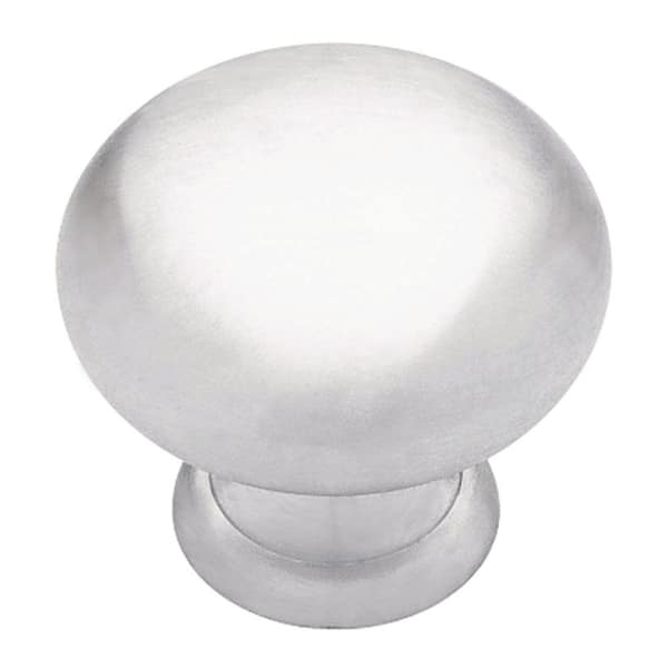 Liberty Halifax 1-3/16 in. (30 mm) Satin Chrome Round Cabinet Knob
