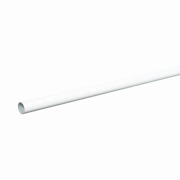 SuperSlide 72 in. White Closet Rod