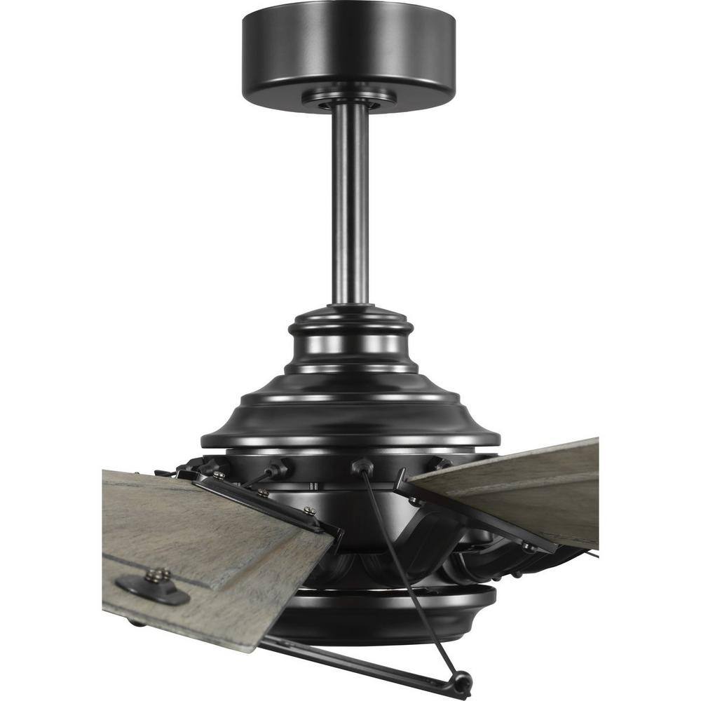 Matte Black 60" Windmill Ceiling Fan with Remote