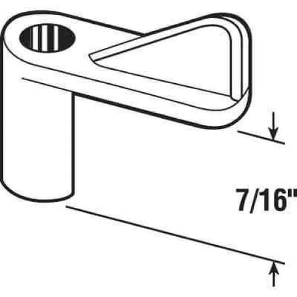 Prime-Line Gray Plastic Screen Clip For 1/16 inch 4 pk Prime-Line Gray Plastic Screen Clip For 1/16 inch 4 pk