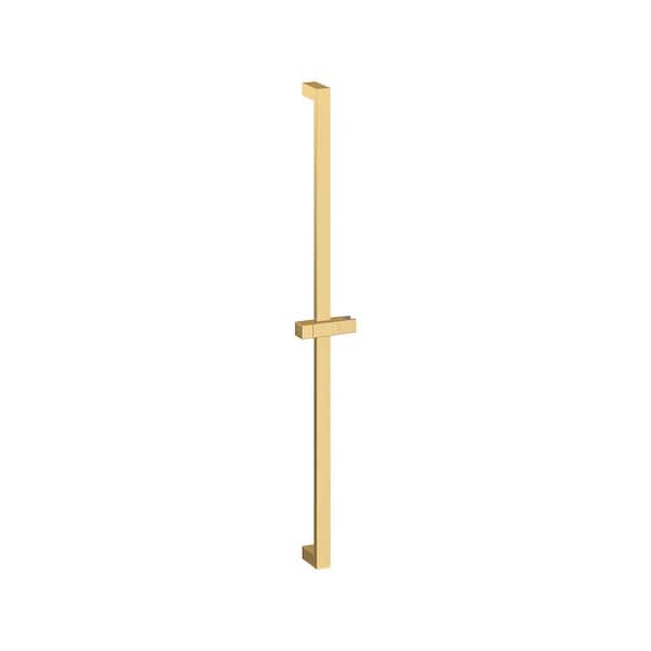 GROHE Euphoria Cube 36 in. Adjustable Shower Bar in Brushed Cool Sunrise