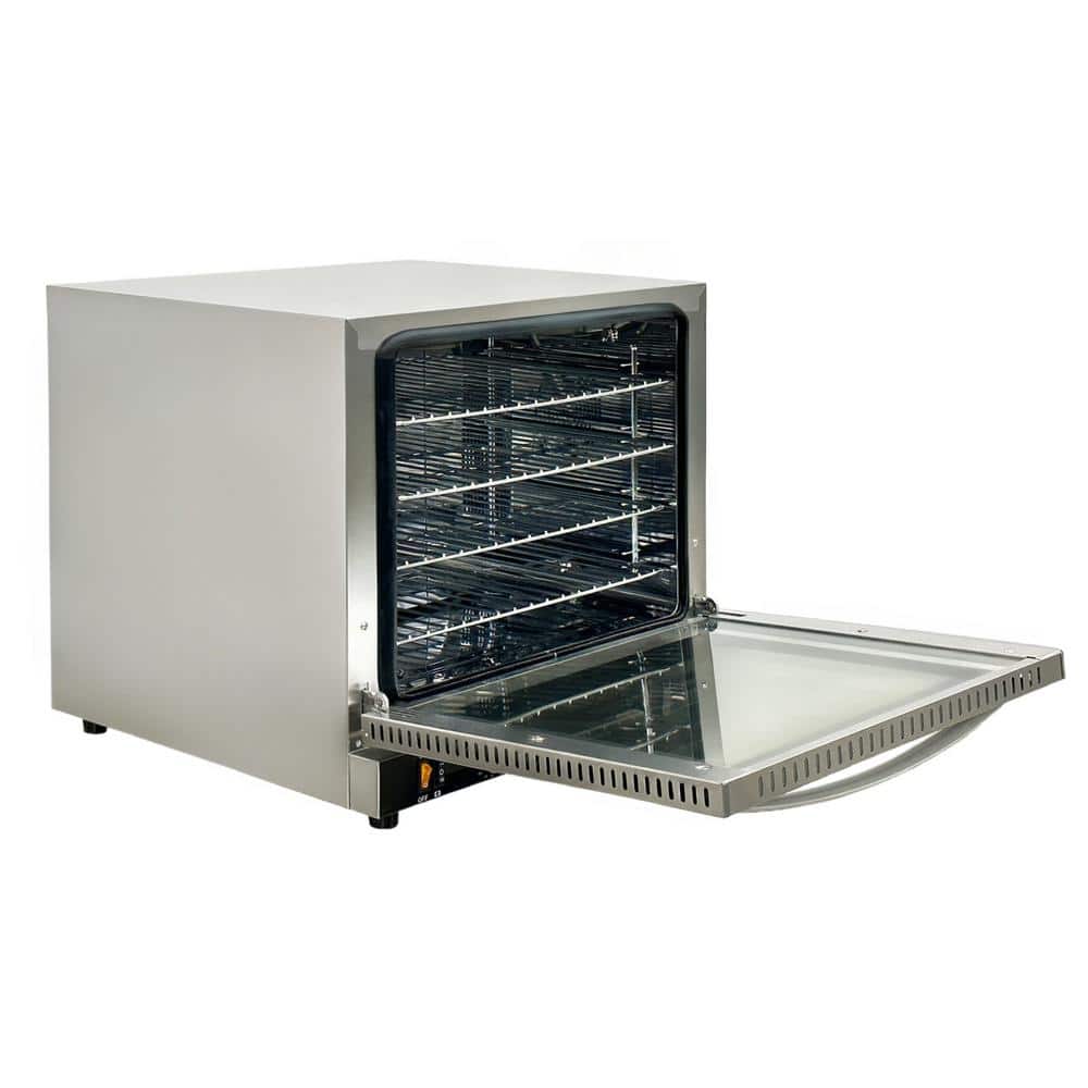23 in. Commercial Countertop NSF Electric Convection Oven 208-240V ED-66 Stainless Steel 2800-Watt