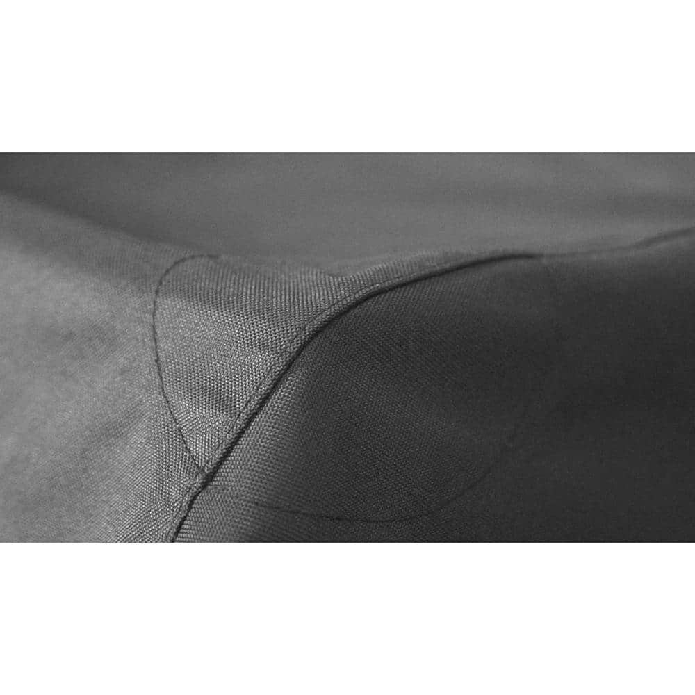 Black 36" UV-Resistant Polyester Barbeque Grill Cover