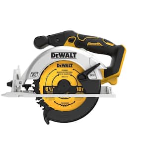 20V MAX Cordless Brushless 6-1/2 in. Sidewinder Style Circular Saw with POWERSTACK 20V Lithium-Ion 5.0Ah Battery Pack