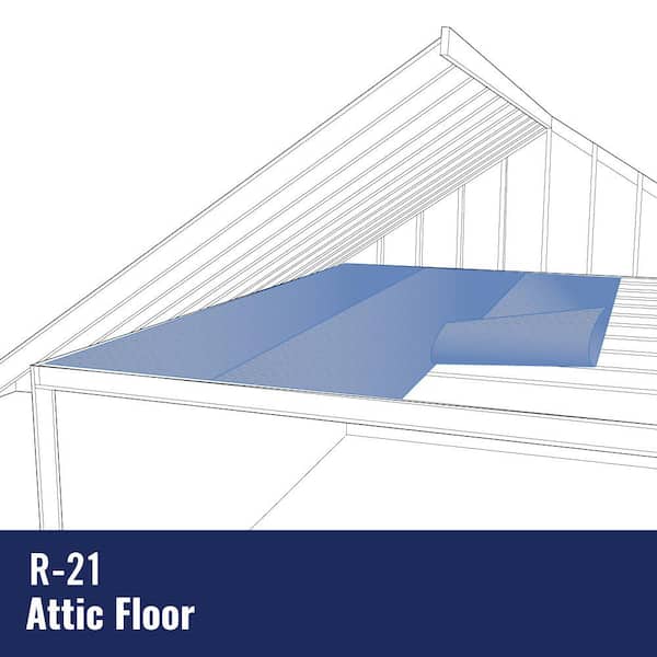 SEALTECH R- 15 Attic Wall Unfaced Reflective Roll Insulation 200-sq ft