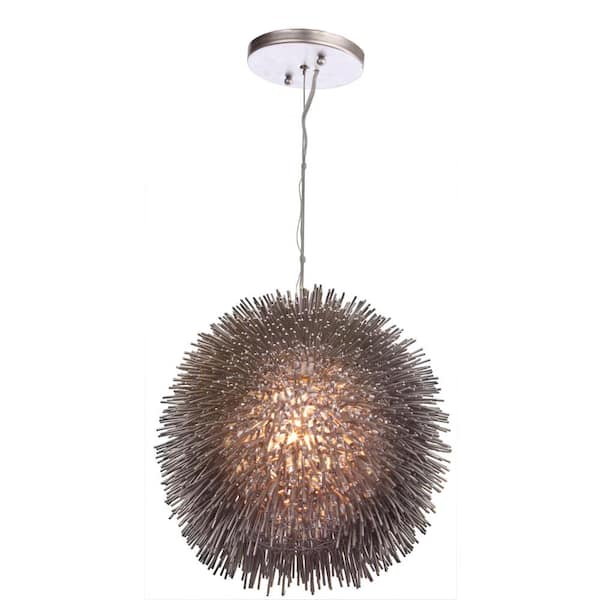 Urchin 1-Light Chrome Pendant