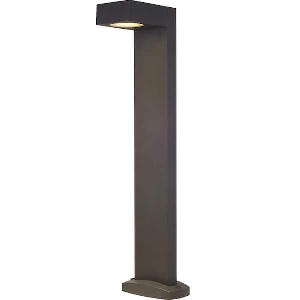 Eurofase 7-Watt Graphite Grey Outdoor Integrated LED 3000K Soft White Landscape Small Path Light