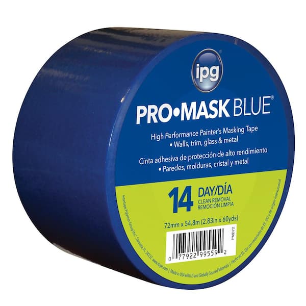 Intertape Polymer Group 2.83 in. x 60 yds. PT7 ProMask Blue Designer Painter's Tape