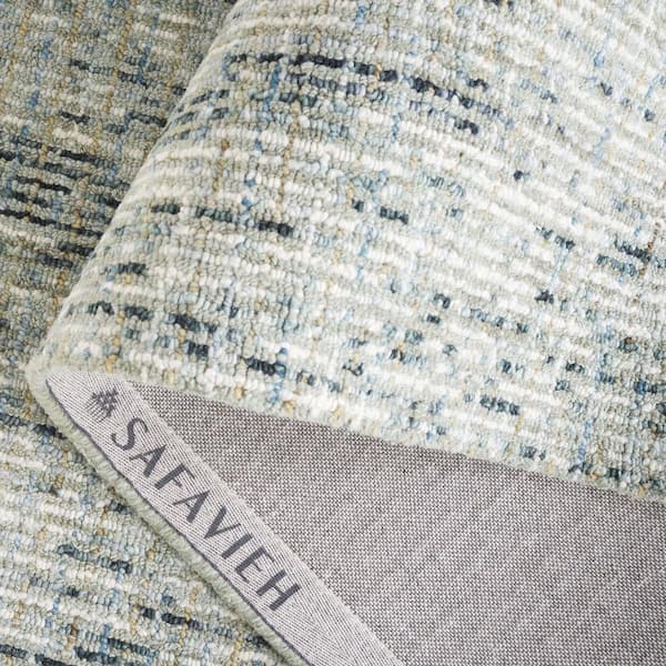 SAFAVIEH Abstract Green/Ivory 8 ft. x 10 ft. Speckled Area Rug