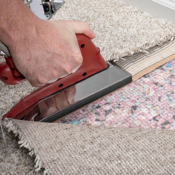 ROBERTS Deluxe Heat Bond Carpet Iron with Non-Stick, Grooved Base 