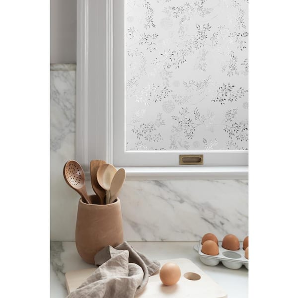 Artscape 24 in. W x 36 in. H Elderberry Decorative Window Film