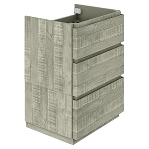 Formosa 23 in. W x 20 in. D x 34.1 in. H Modern Bath Vanity Cabinet Only without Top in Sage Gray
