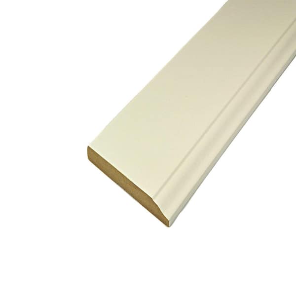 KOHLER 12 ft. x 3-1/4 in. x 9/16 in. MDF Base Moulding MFP623MI - The ...