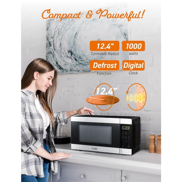 Whirlpool 1.1 Cu. ft. Capacity Countertop Microwave with 900 Watt Cooking Power