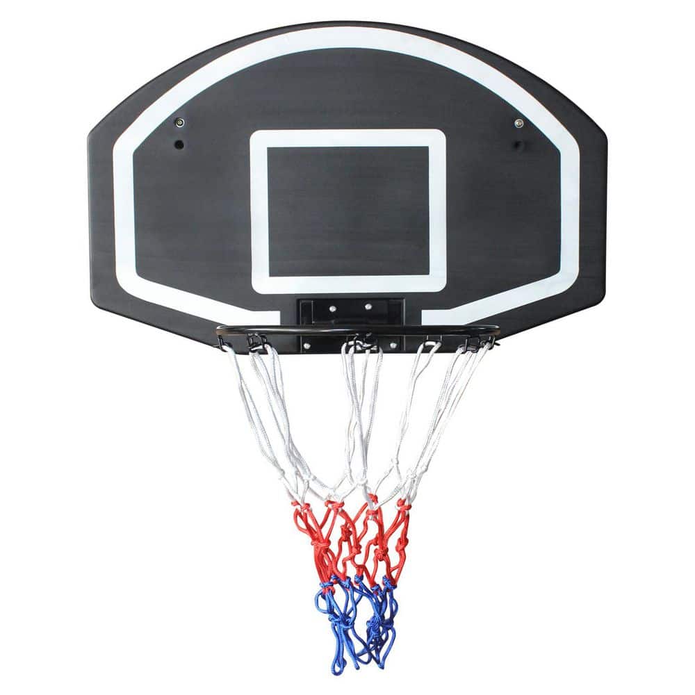 Huluwat Black L x 18 W Wall-Mounted Basketball Panel
