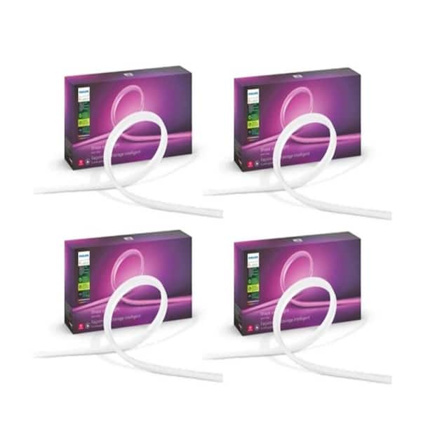 4 in. LED Color Changing Smart Recessed High Lumen Downlight with Bluetooth (1-Pack)