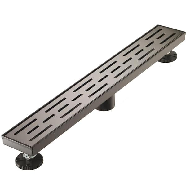 28'' W Linear Grid Shower Drain