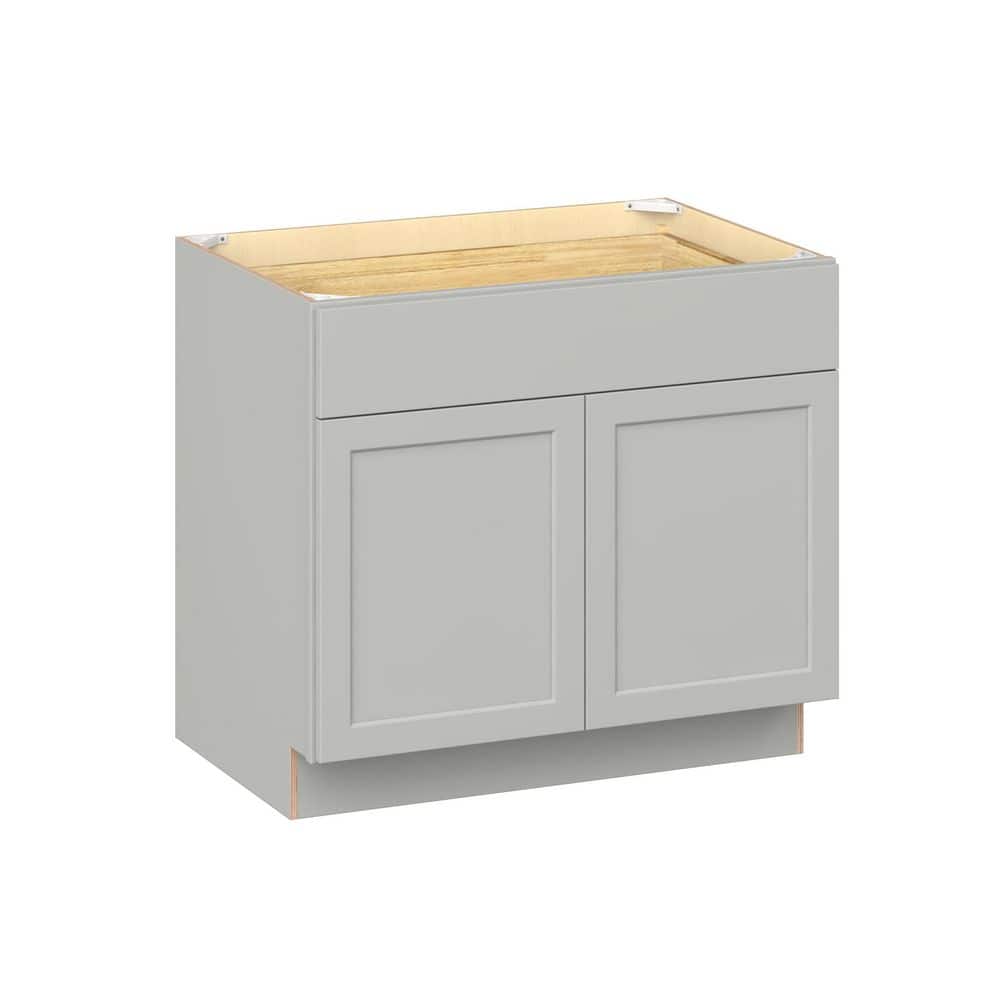 Emerson Whisper Gray ADA Base Ready to Assemble Kitchen Cabinet (36 in. W x 32.5 in. H x 24-in. D) price history on PriceWatchPro
