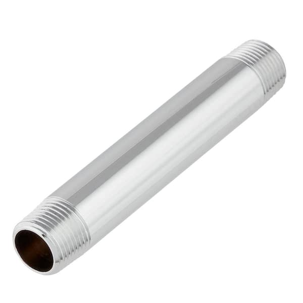 3/8 in. x 4 in. MIP Chrome Nipple Fitting