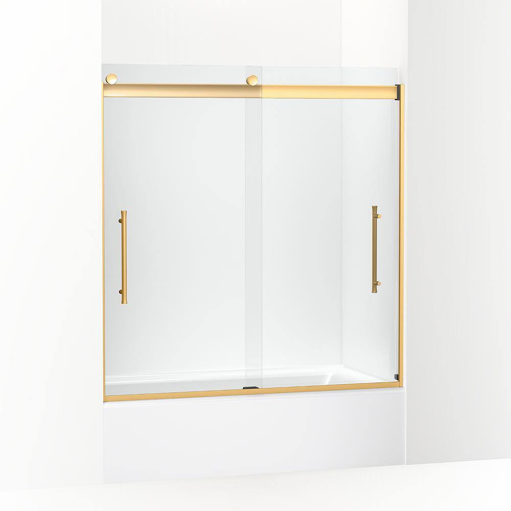 Reviews for KOHLER Elmbrook 5560 in. W x 62 in. H Sliding Frameless