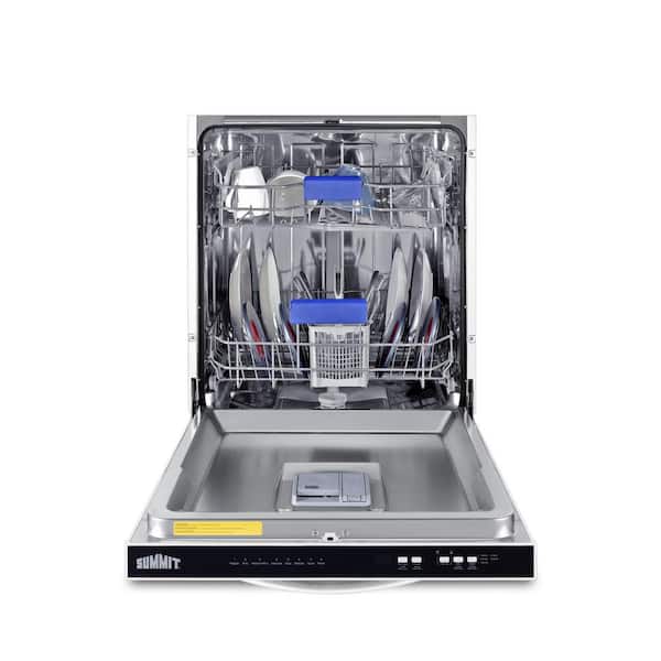 24 in. White Top Control 47 dBA Built-In Dishwasher, ENERGY STAR