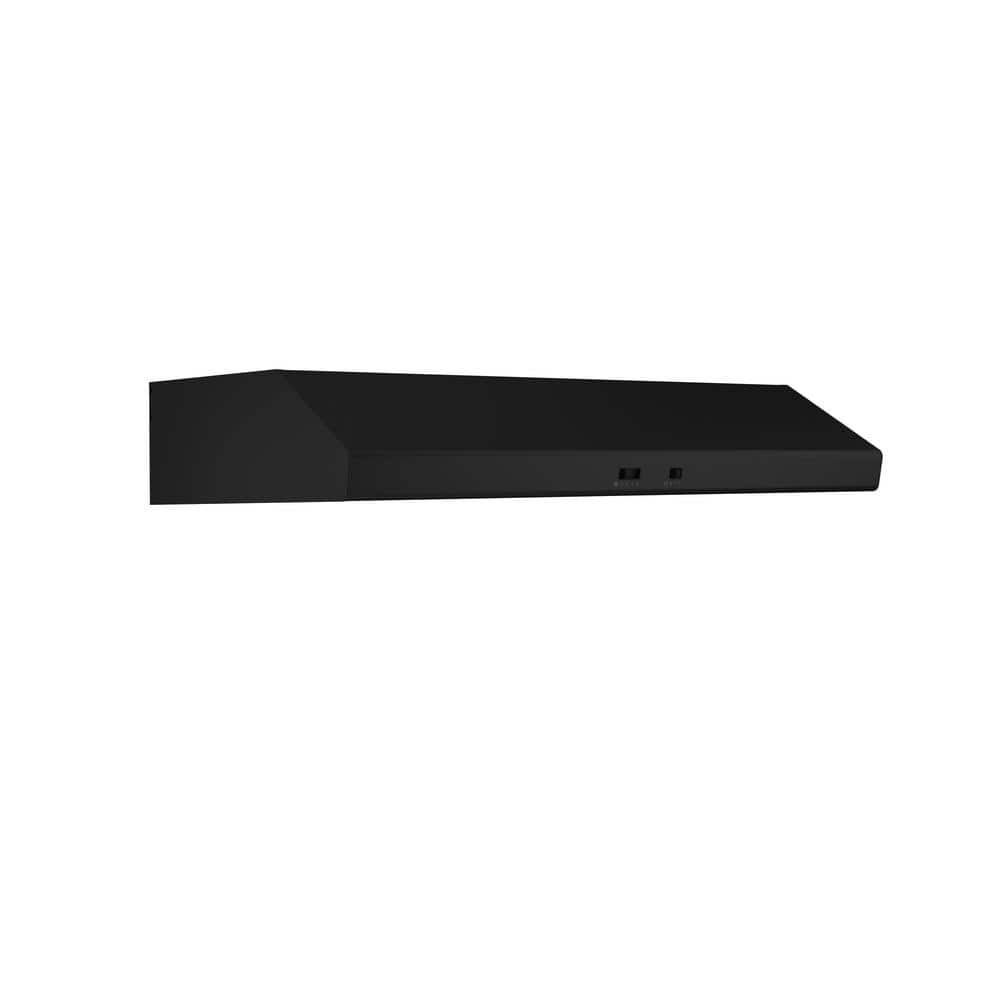 Cyclone 36" Black Stainless Steel Under Cabinet Range Hood