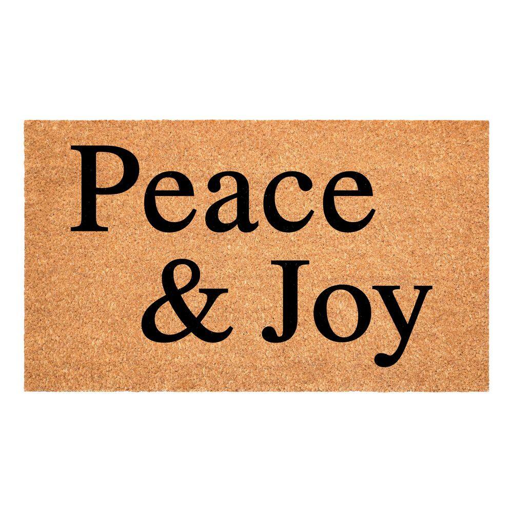 Peace & Joy 17 in. X 29 inIndoor Outdoor Door Mat price history on PriceWatchPro