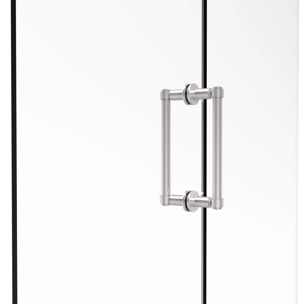 Polished Chrome Solid Brass Shower Door Pull Handle