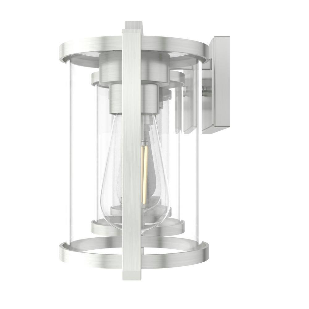 Astwood 33'' Brushed Nickel Cylinder Vanity Light for Damp Spaces