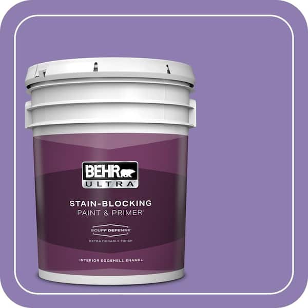 BEHR ULTRA 5 gal. #PPU16-04 Purple Agate Extra Durable Eggshell Enamel Interior Paint & Primer