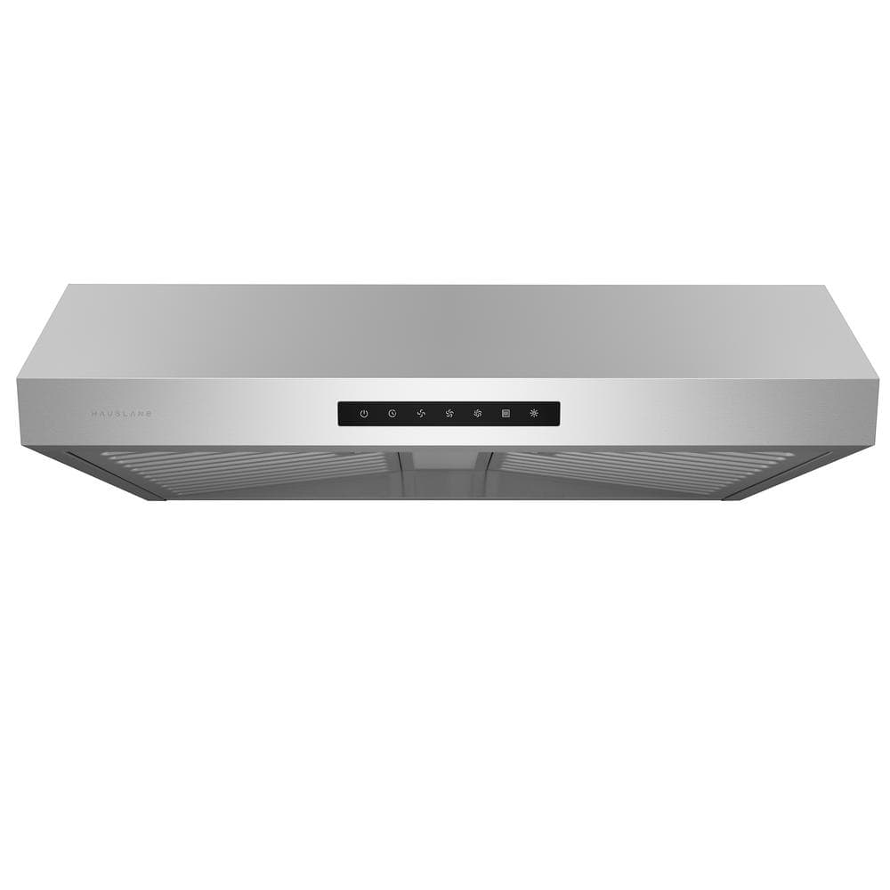 30 in. Ducted 3-Way Venting Under Cabinet Range Hood with Powerful Suction Baffle Filters LED in Stainless Steel