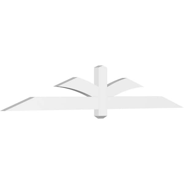 Ekena Millwork Redmond 84 in. W x 14 in. H x 2 in. D Signature Polyurethane Bracket