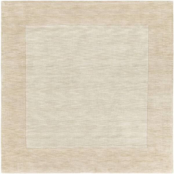 Livabliss Foxcroft White 8 ft. x 8 ft. Indoor Square Area Rug