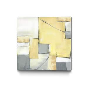 20 in. x 20 in. "Golden Abstract II" by Eva Watts Wall Art