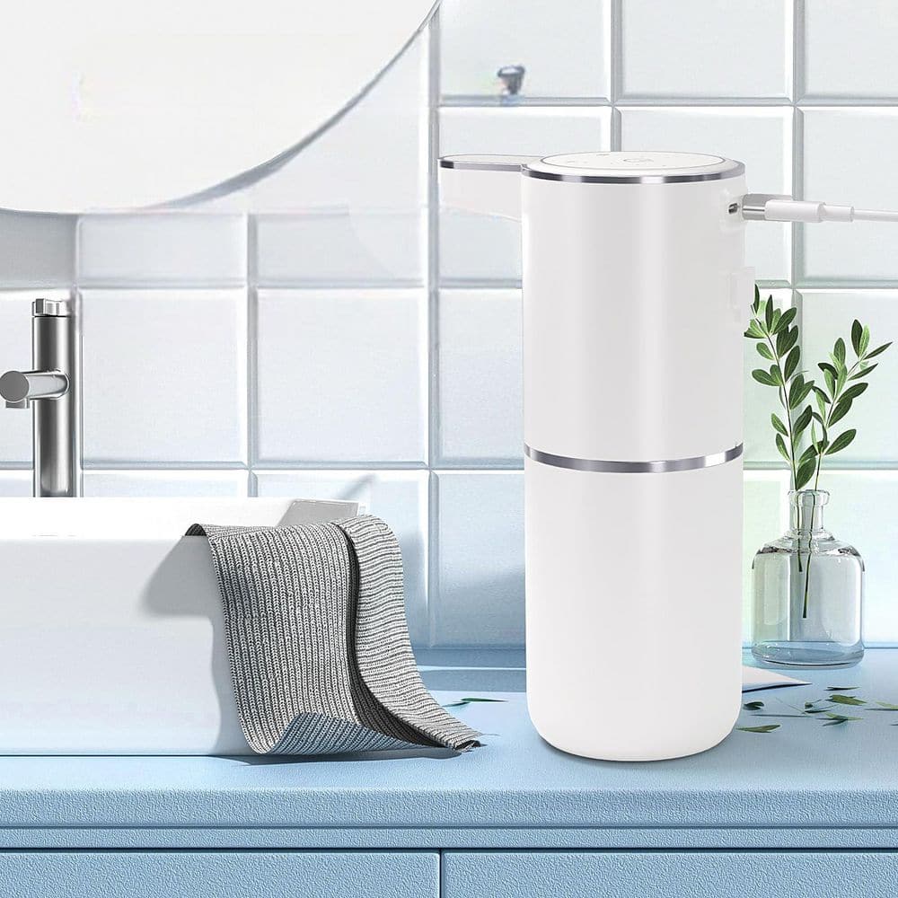 White Automatic Foam Soap Dispenser Wall Mounted Touchless 2 Pack Large Capacity IPX5 Waterproof Adjustable price history on PriceWatchPro