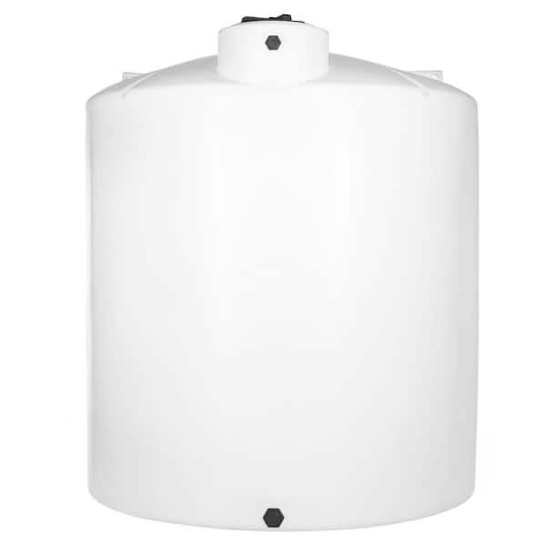 3000 Gal. White Polyethylene Vertical Water Storage Tank (12.51 lb/gal)
