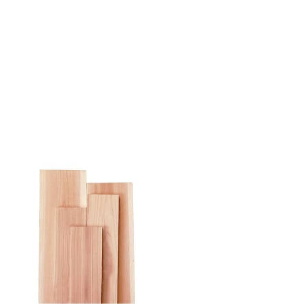 Unbranded 7/8 in. x 6 in. x 12 ft. Kiln-Dried Cedar Board