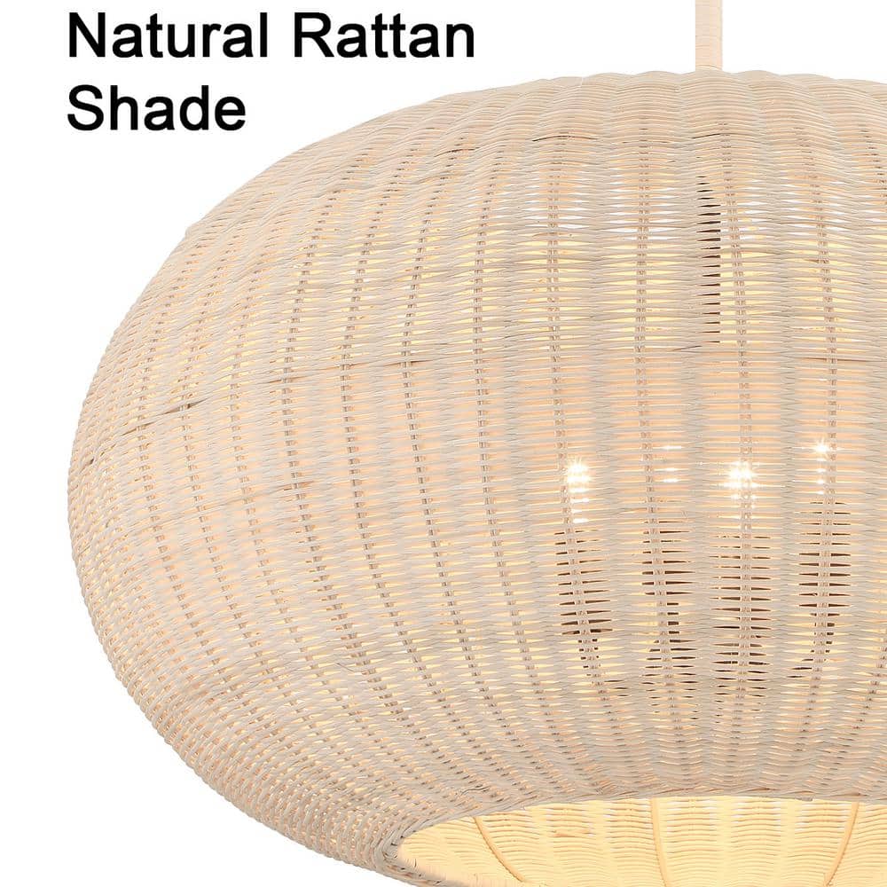 Modjeska 24" Coal Finish 4-Light Incandescent Pendant