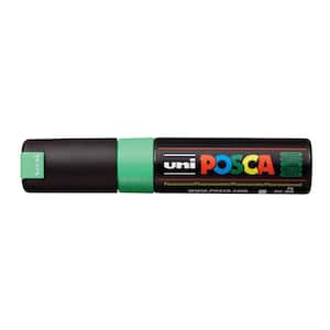 PC-8K Broad Chisel Paint Marker, Fluorescent Green
